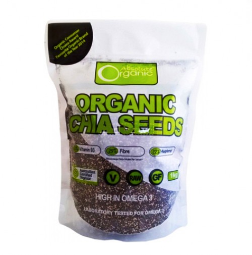 Hạt Chia Organic Seeds NK Úc Nhãn Xanh (1kg)