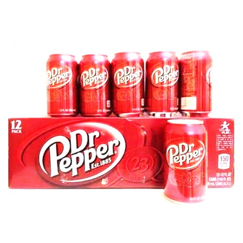 Nước Ngọt Có Gas Dr Pepper (12 lon x 355ml)