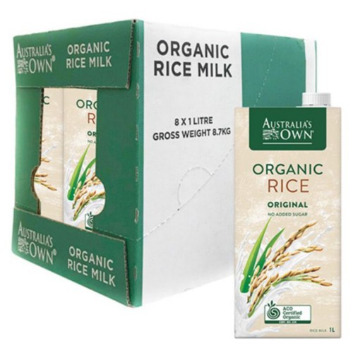 Sữa gạo hữu cơ Australia’s Own (8 hộp x 1L)