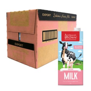 Sữa tươi tách béo Australia’s Own (12 hộp x 1L)